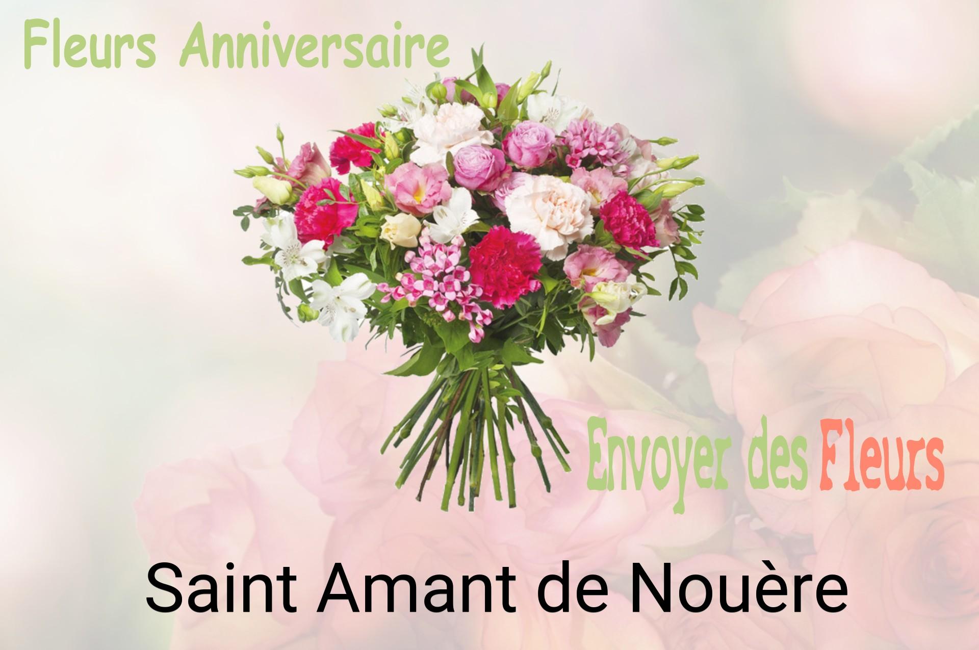 Bouquet de fleurs d’anniversaire livré à Saint-Amant-de-Nouère